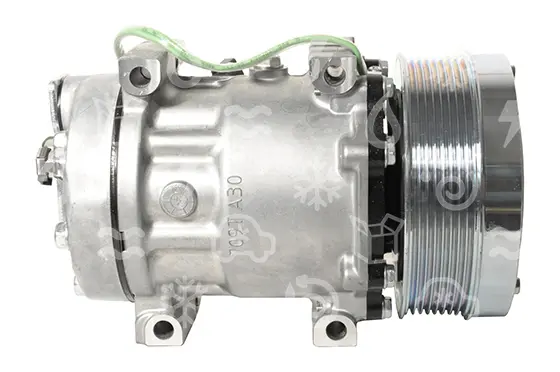 kompresor SANDEN 7H15, řemenice 135 mm - PV8, 24V, OEM 163-0872